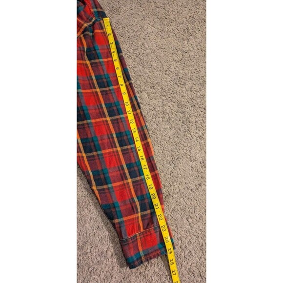 Men's Duluth Trading Free Swingin' Plaid Flannel Untucked Shirt Big & Tall 2XLT - Picture 6 of 6